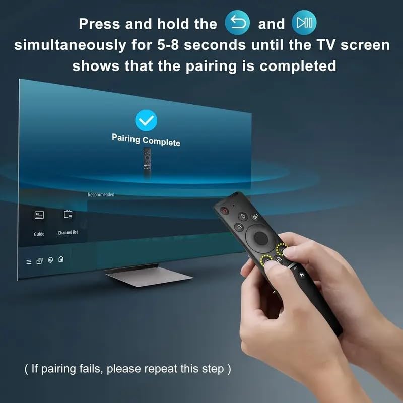 Image of Voice Remote Replacement for Samsung TV - Universal Smart Remote Compatible with Samsung QLED, LED, LCD, 4K & 8K TVs