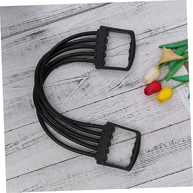 Adjustable Chest Expander Spring Steel Arm Resistance Bands for Muscle Fitness Training Lightweight Home Gym Equipment for Upper Body Strength Suitable for Indoor and Office