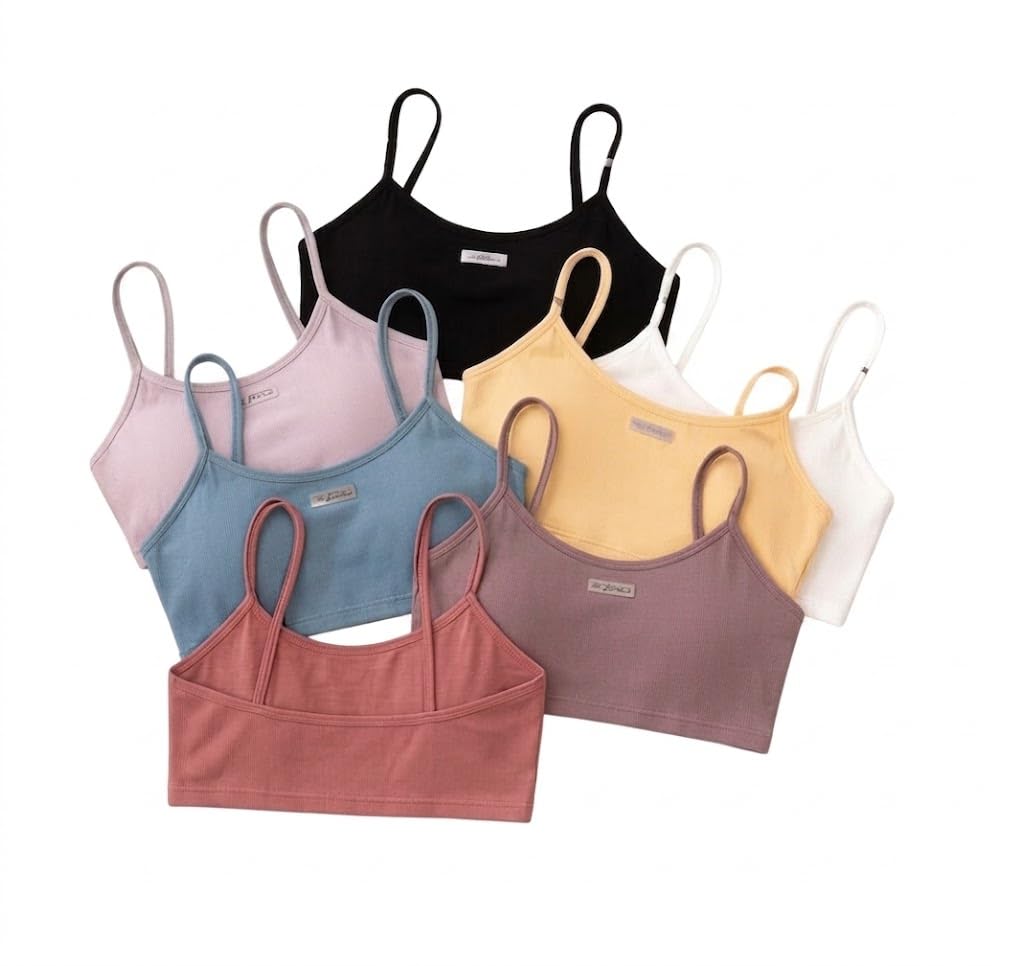 Store Shine Premium Imported Sports Bralette | Stylish Gym Bra | Cotton Bralette Lightly Padded Sport Bra for Gym and Yoga 2025-BWPG-picture-23