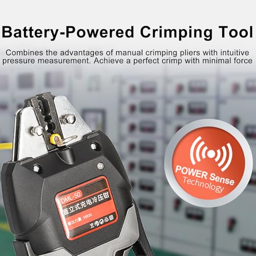 Pince à sertir sur batterie pour éviter la fatigue lors du câblage de 0.5 à 50 mm²