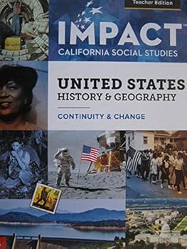 Hardcover United States History & Geography: Continuity & Change California Teacher Edition Book