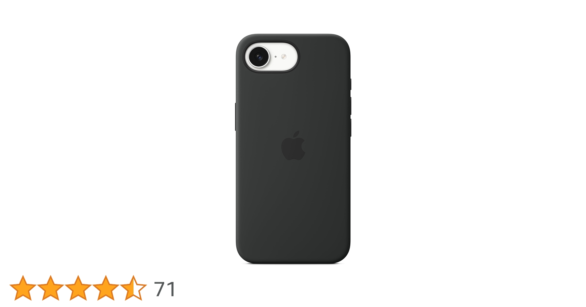 Amazon.co.jp: Apple iPhone 16eシリコーンケース – ブラック