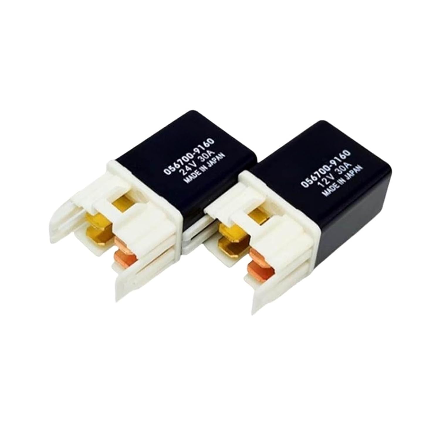 056700-9160 12V 24V Excavator car air Conditioning Fan Headlight Relay 30A(12V Relay)