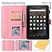 Kindle fire 7 Case - JZCreater Slim Leather Standing Protective Cover for Amazon Fire 7 Tablet (Fire 7