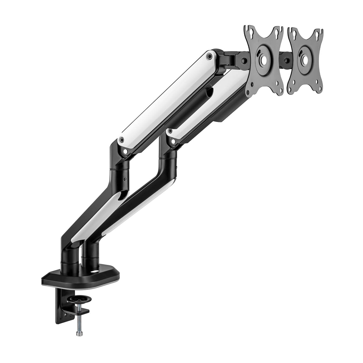 Aisens Soporte de Mesa RGB Gaming Contrapeso Giratorio e Inclinable para Monitor/TV 9Kg de 17-32"