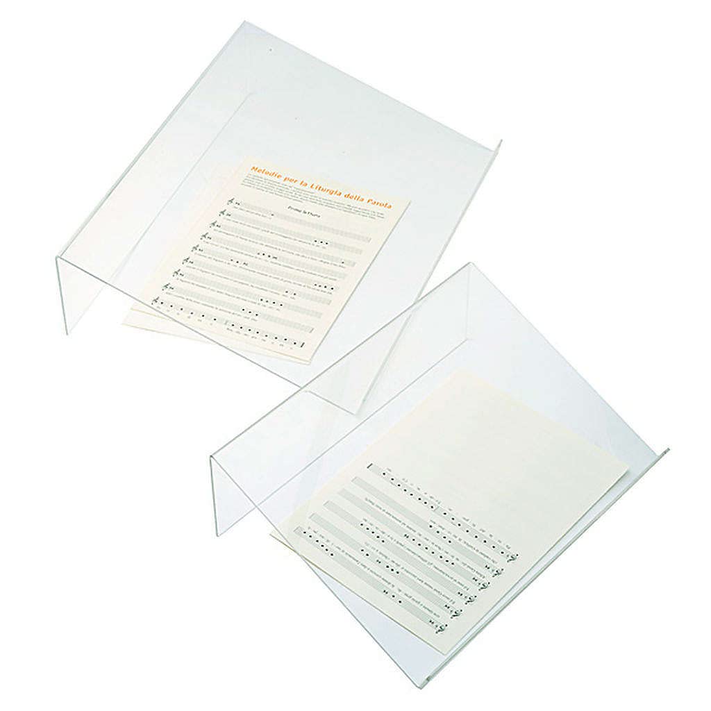 Holyart Atriles de Mesa: Atril metacrilato 3 mm, 30 x 45 cm (11.82 x 17.73 Inc.)