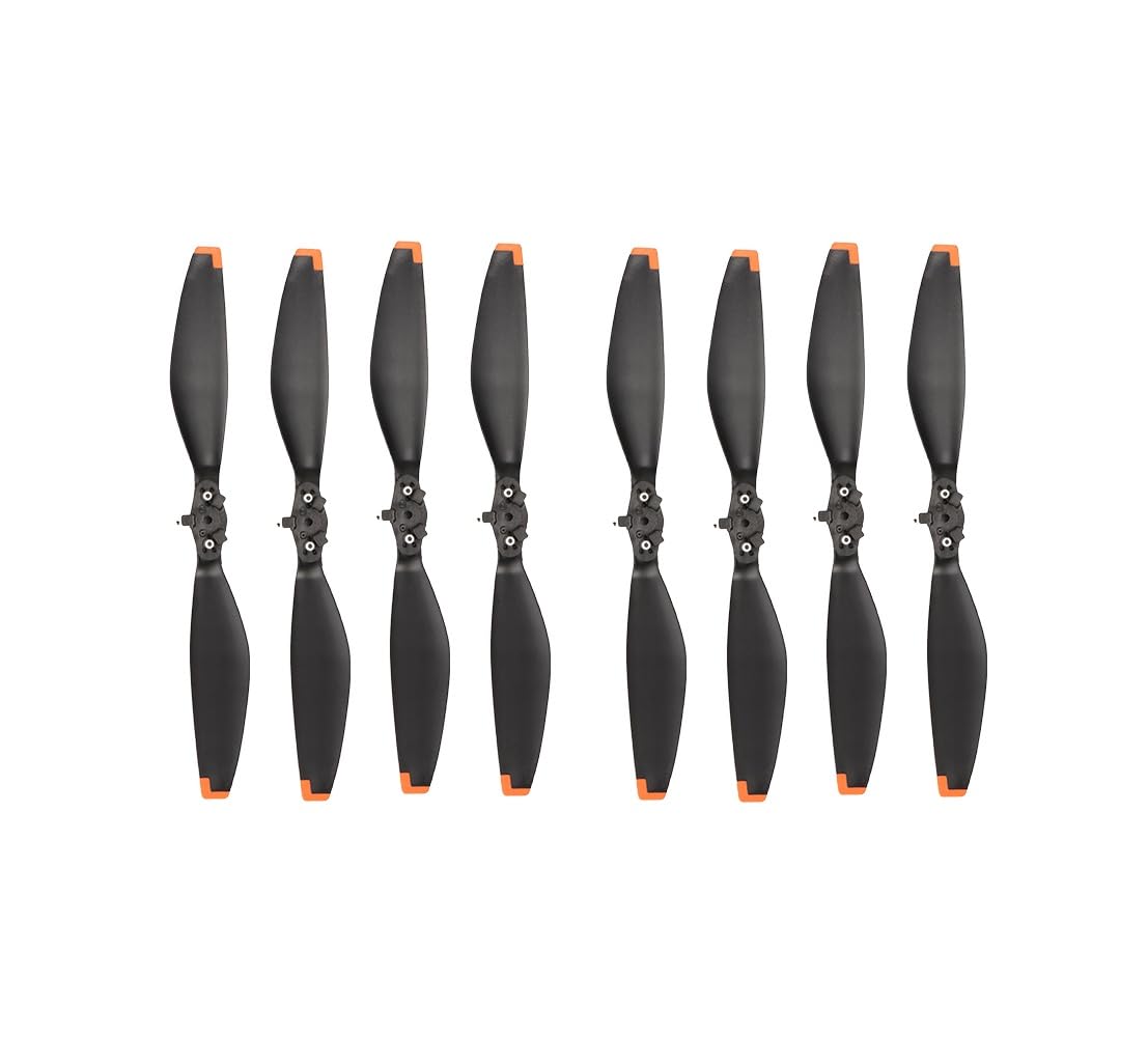 6028 Propellers for DJI Mini 5 Pro, Props Replacement Low Noise Wing Blades Quick Release Drone Accessories (8 Sets Orange Tip)