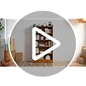 Image of ABOUT SPACE Bookshelf for Home - 6 Tier Book Rack for Study Room | Open Book Shelf for Office, Library, Bedroom, Living Room - Engineered Wood Display Cabinet (Teak - L 71 x B 24.5 x H 137.5 cm)