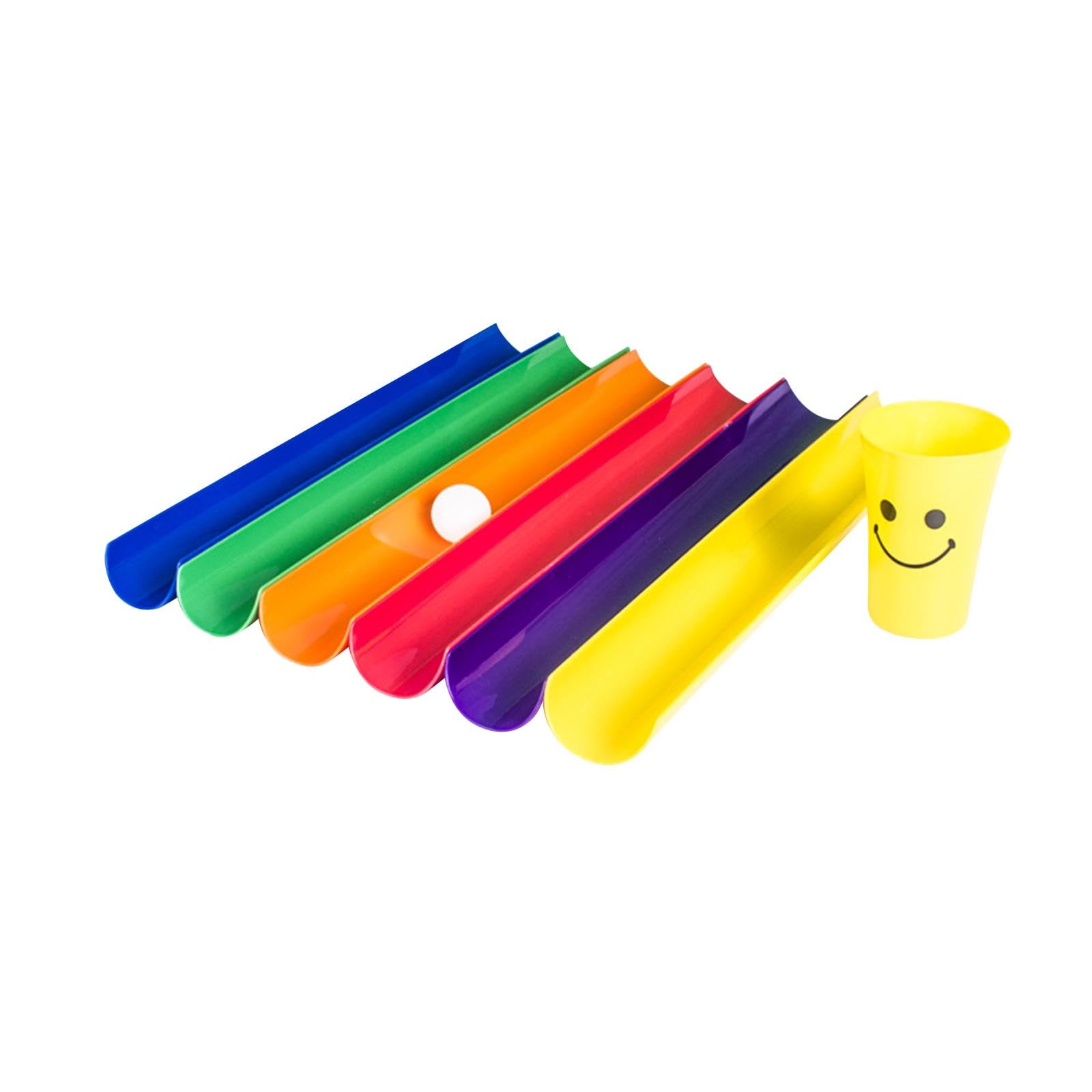 10 Pieces of Gutter Challenge, Cooperative Group Game And Team Competition As A Coordination Exercise, Promotes Communication for Team Development, 6 Half Pipes