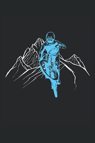 Mountain Bike MTB: Lined Notebook Journal, Notepad College Ruled, Medium Ruled ToDo Exercise Book, e.g. for exercise, or Diary (6" x 9") with 120 pages.