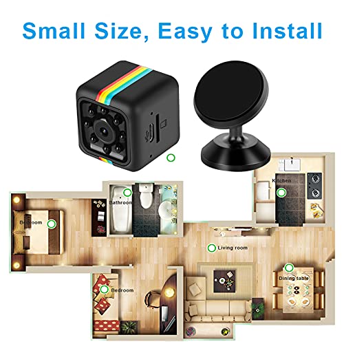Wifi Home Security Camera, 1080P Hd Wireless Indoor Surveillance Camera With Night Vision Function, Motion Detection And Phone Application, Built-In Battery, Cat And Dog Camera For Home Security Pets. #TOP5
