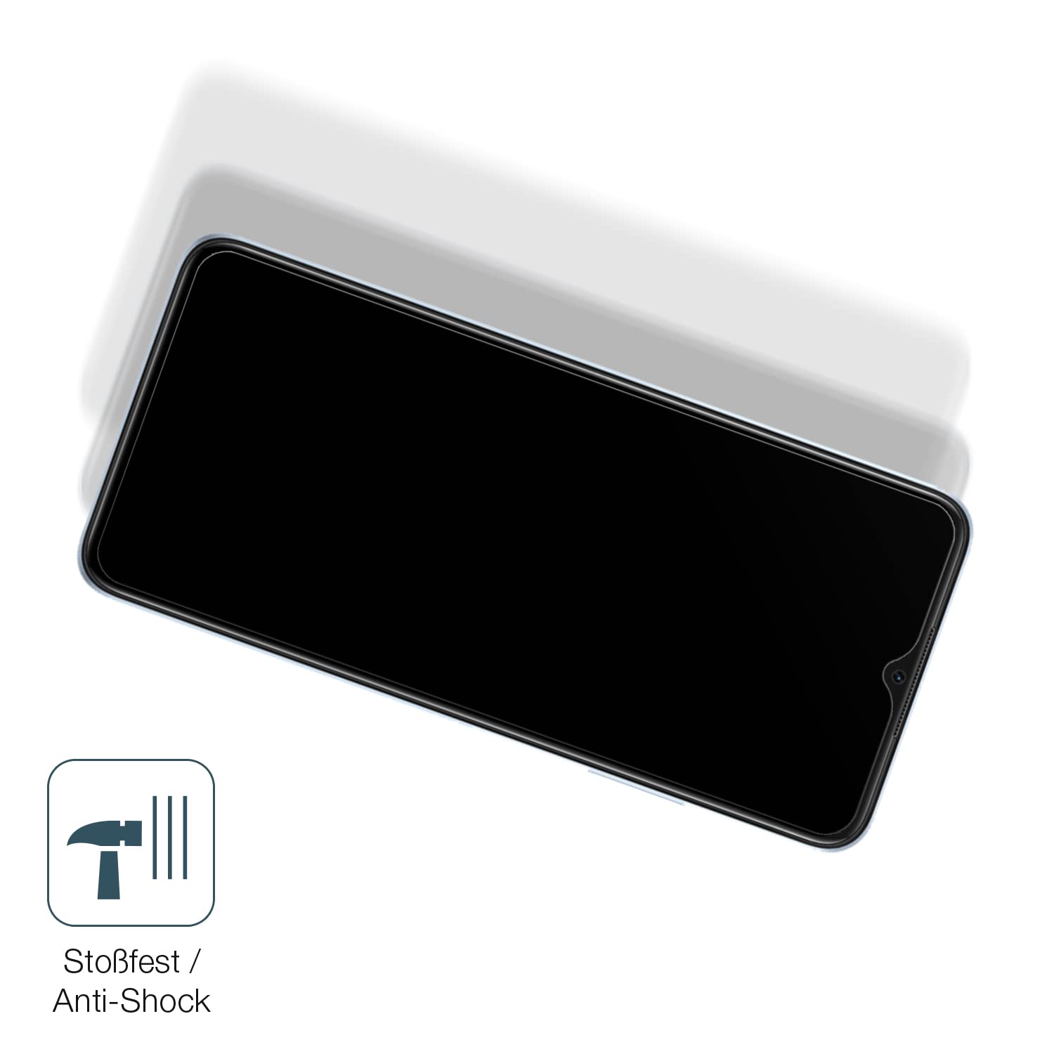 Pellicola Protettiva Antiriflesso Dipos Per IPhone SE (2020) | 6 Pezzi Opache Anti-Impronta | Made In Germany - 2