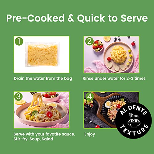 Hethstia Shirataki Noodle Low-Carb Pasta Variety Pack- Spaghetti thumb #5