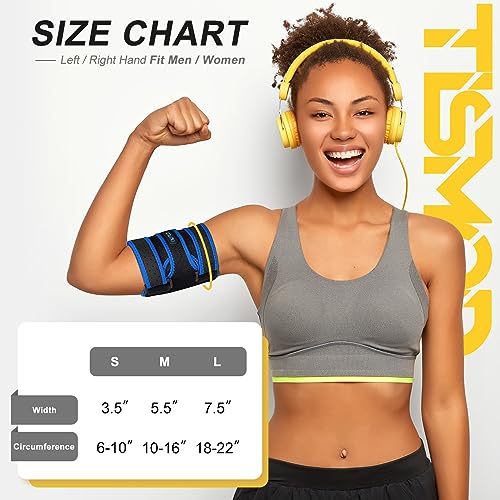 Tismod Bicep Tendonitis Brace Relief Pain For Bicep＆Triceps And Muscle Strains，Upper Arm Brace Support Compression Sleeves Fit Men＆Women #TOP5