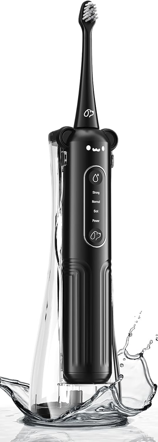 Pet Dental Cleaning Kit for Dogs and Cats, 3-in-1