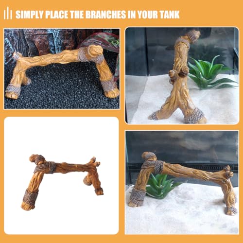 Accessoire polyvalent pour terrarium et branche de bois flotté - 4