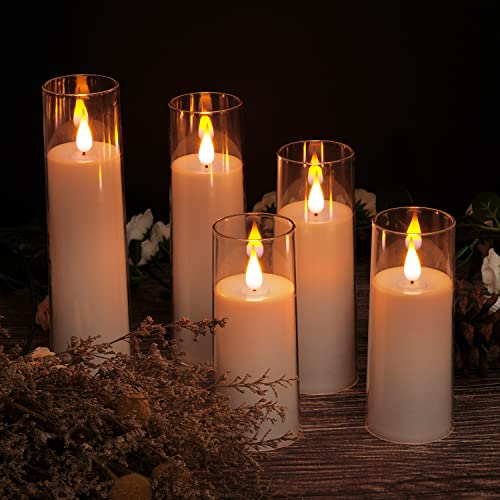 Amagic Pure White Flameless Candles thumb #1