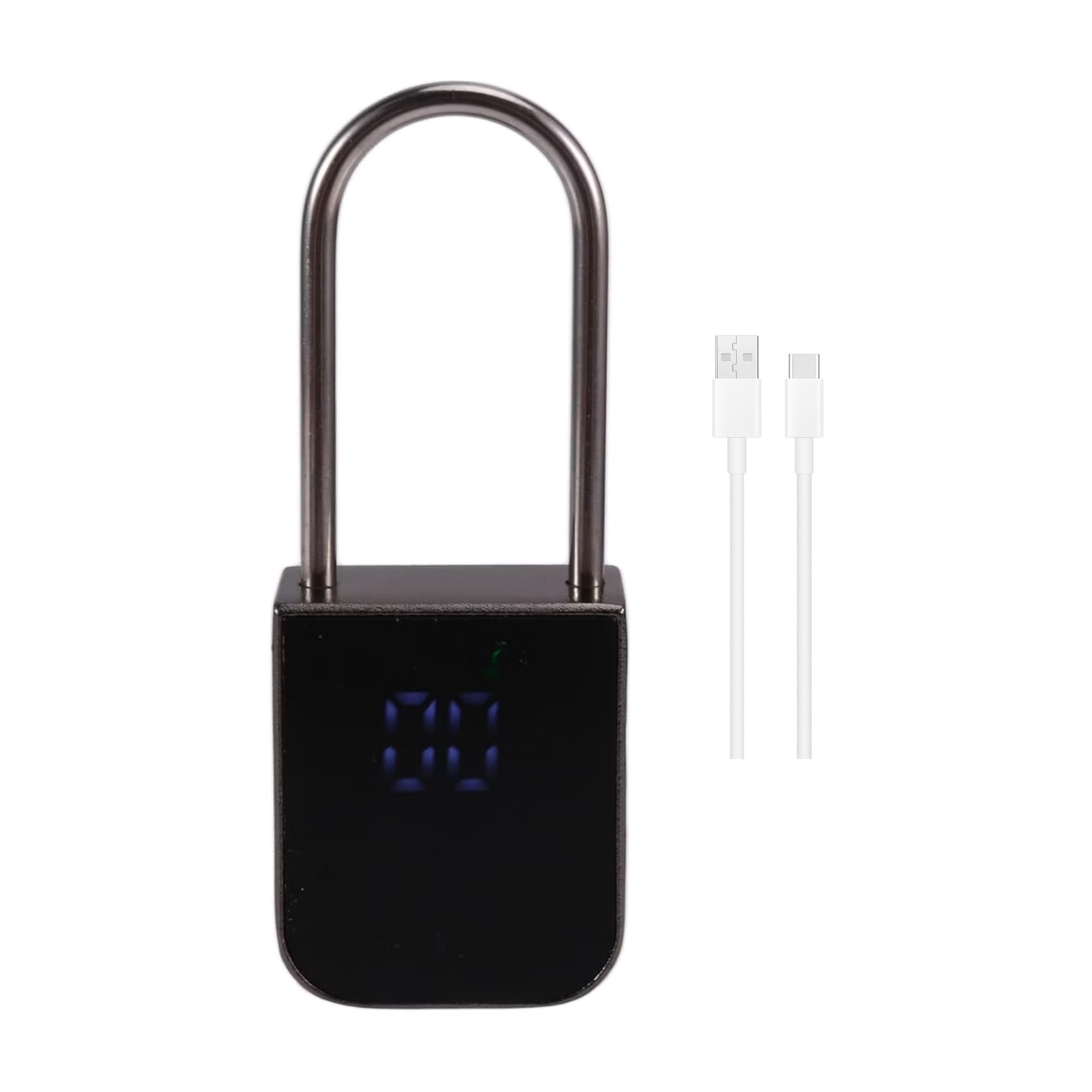 UDSKNV[KSL Smart Padlock Electronic Time Locking Metal Timer Lock 99 Days for Game Consoles for Cell Phones, Snacks, Liquor