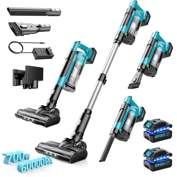 Veubew 700W 60KPa Cordless Vacuum