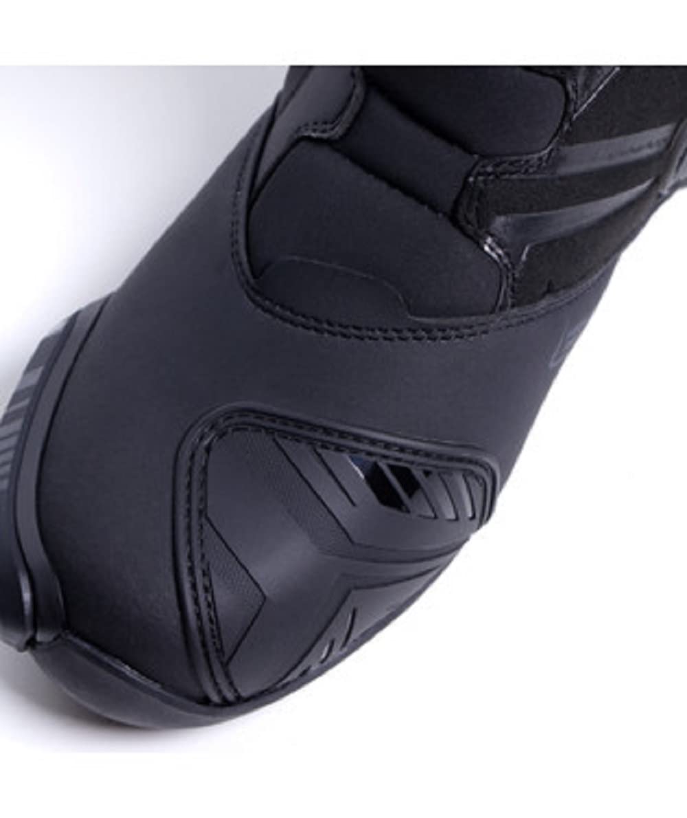 TCX - S-TR1, Stivale da Moto Donna, Stivali Sportivi, Tomaia in Microfibra, Chiusura con Zip Elastica Laterale e Velcro