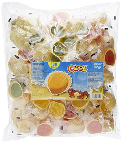 COOL 100 Schleckmuscheln einzeln verpackt im Beutel 1er Pack (1 x 965 g)