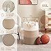 Artfeel Laundry Basket,Woven Cotton Rope Laundry Hamper,60L for Decorative Storage of Dirty Clothes,Toys and Blankets in Bathroom,Bedroom and Living Room