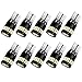 Anpro 10 Paquetes T10 LED Canbus Bombillas,T10 W5W LED Blanco Super Brillante...