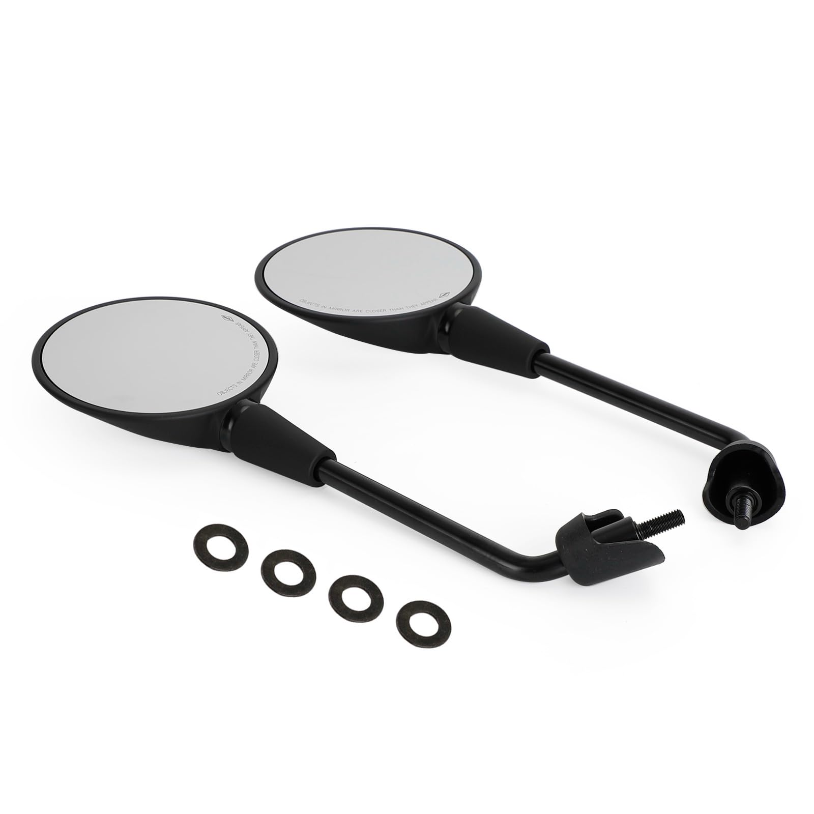 Specchietto laterale moto Rearview M8 versione lunga, compatibile con Vespa Piaggio Primavera 50 125 150