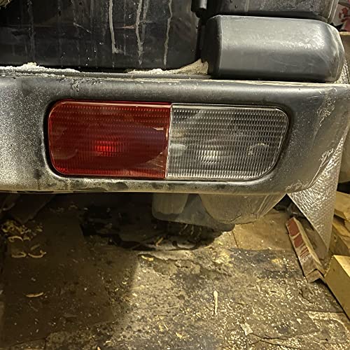 2 Peças Lâmpada Reflectora Do Pára Choques Traseiro Lâmpada Inversa XFB000720 XFB000730 Para Land Ro