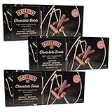 Baileys Twist Original Röllchen | 3 x 107g Vorratspack | Knuspriges Gebäck mit unwiderstehlicher Baileys-Füllung | Premium Schokoladen-Snack für Genießer