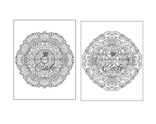 125 Mandalas: An Adult Coloring Book Featuring 125 of the World's Most Beautiful Mandalas for Stress Relief and Relaxation - Image 6