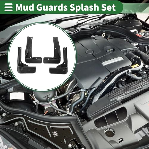Image of Motoforti Mud Flaps Splash Guards Mud Guards for Honda Jade 2017-2020 W /Mount Accessories