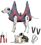 ZVBBON Dog Nail Trimming Hammock, New Dog Grooming Hammock for Dog Nail Hammock - Dog Nail Clippi...