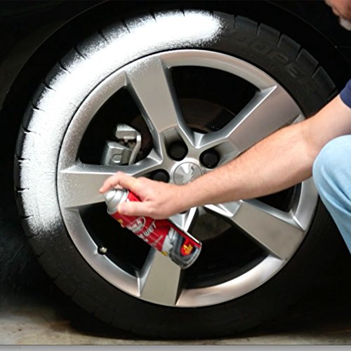 Image of Black Magic 800002220 Tire Wet Foam, 18 oz. - Specially Formulated Thick Tire Spray Foam Clings to Tires to Dissolve and Clean Dirt While Shining and Protecting All In One Step (Pack of 2)