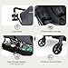 Mompush Lithe Double Stroller, Lightweight Side by Side Stroller for Newborn and Toddler, Easy Fold, Spacious Seats with Recline, UPF50+ Canopy