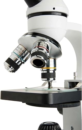 Miniatura 7 de Celestron Celestron Labs - Microscopio compuesto de cabeza monocular - Aumento de 40-1000x - Etapa mecánica ajustable - Incluye 2 oculares y 10