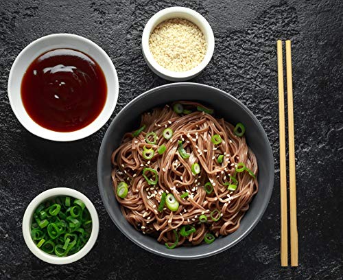 Image of Naturally Yours Buckwheat Soba Hakka Noodles | Kuttu Atta & Whole Wheat | No Maida, No Onion No Garlic, Jain Friendly, Vegan, Preservative Free | Tastemaker Inside | Healthy Noodles | 180g Pack of 2