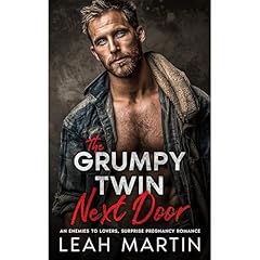 The Grumpy Twin Next Door Audiolibro Por Leah Martin arte de portada