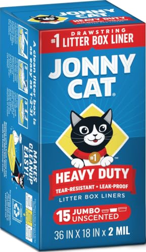 Jonny Cat heavy duty tear resistant litter box liners