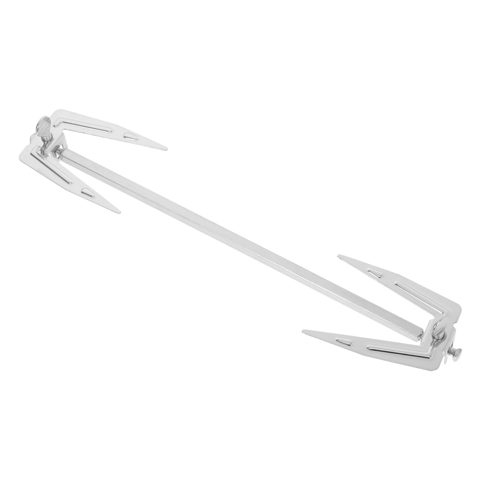 Unomor 1 Set Stainless Steel Rotating Chicken Forks Kit for Air Fryer Oven Grilling Meat Forks for Roasting Turkey Fish Bbq Easy to Clean Kitchen Tool