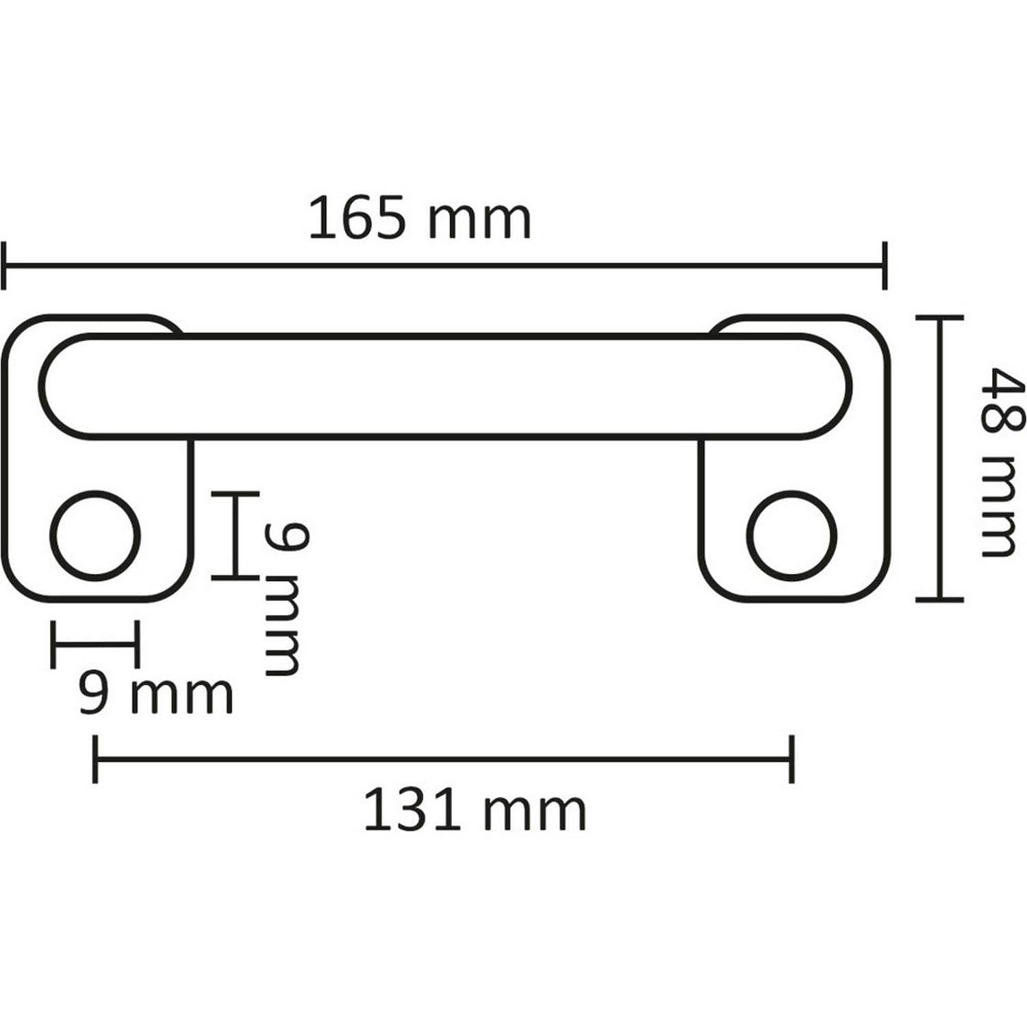 Hörmann Poignée intérieure pour porte sectionnelle industrielle / 3013880