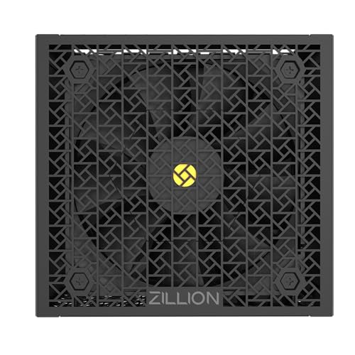 Image of Super Flower Zillion FG 850W 80+ Gold, Full Modular, ATX 3.1 / PCIe 5.0, W /12V-2x6 Cable (2x8pin - 16pin Native Cables), Power Supply, FDB Fan, SF-850Z12FG, Black Version