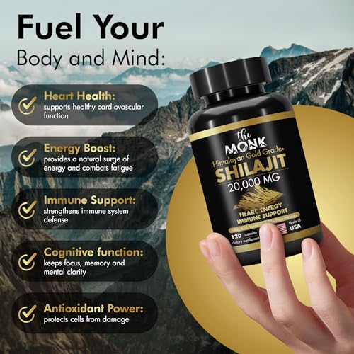 The Monk Organic Shilajit Capsules