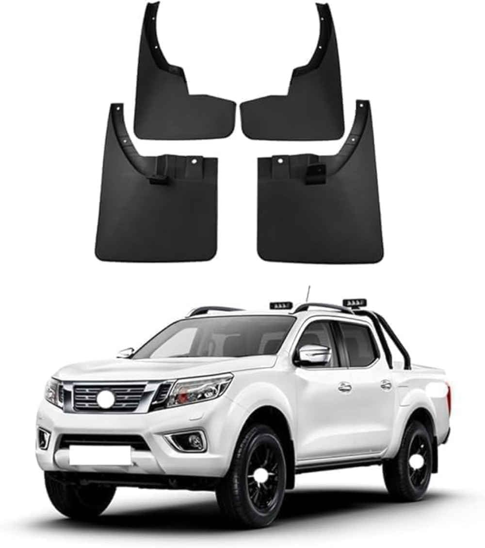 Guardabarros Nissan Navara evita daños por impacto de piedras y barro en carretera