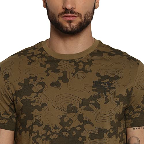 Image of Wrangler Men's Solid Fitted Tshirts