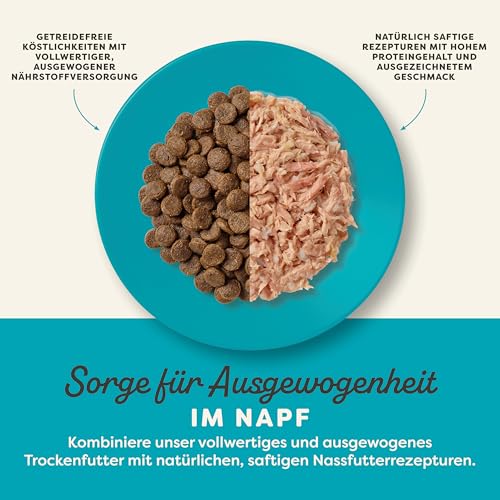 Applaws Vollständig natürlich getreidefrei Huhn-GeschmackKatzentrockenfutter für ausgewachsene Katzen - 2kg wiederverschließbarer Beutel