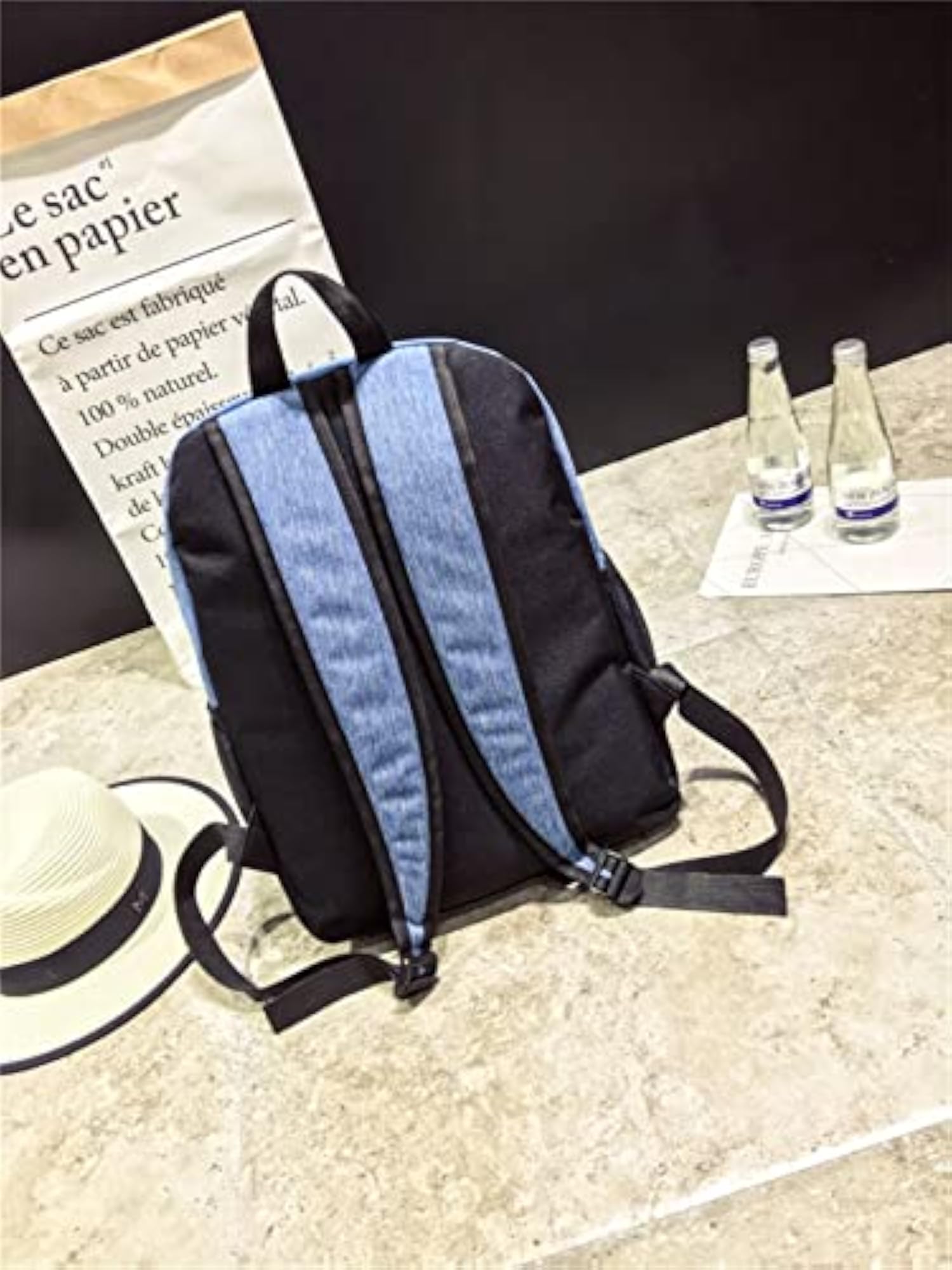 Women's Canvas Travel Backpack for Laptop, Large School Bag