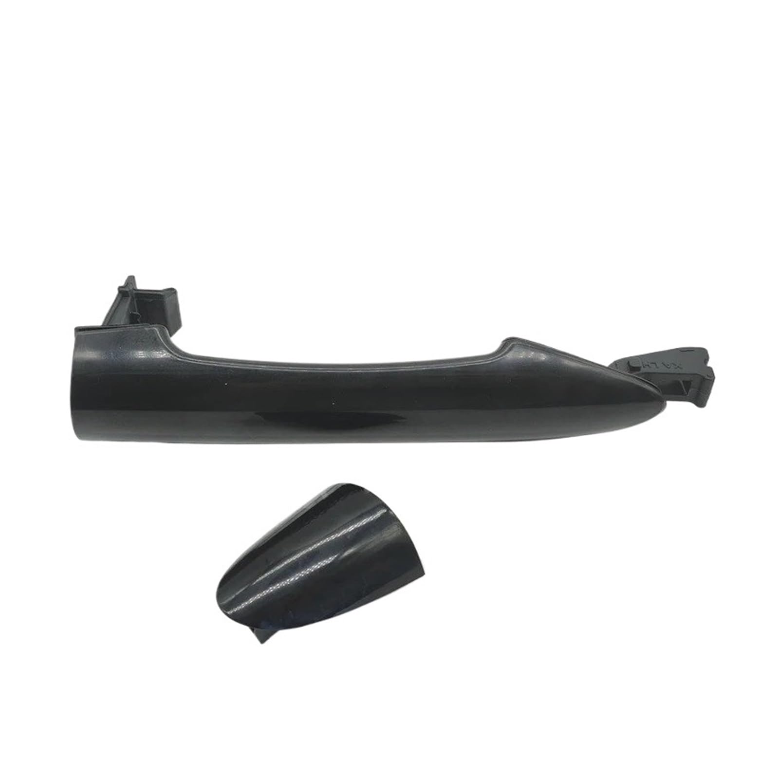 Ropaix Black Front Right Side Exterior Door Handle For Kia For Picanto 2011-2016 Outside Door Handle With Black Or Chrome 82651-1Y000 82651-1Y020 82661-1Y000(Black Front Right)