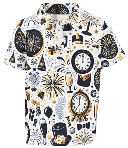 Image of Unique Baby Short Sleeve Collared Boys Polo Shirt, Toddler Kids Polo Shirts