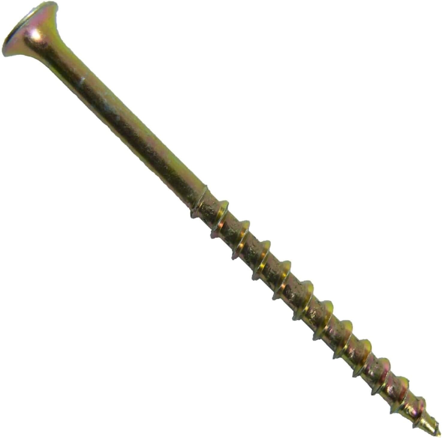 Drywall Screws: Yellow ZINC #8 x 2-1/2 Bulk(2,500 Screws) COARSE Thread Drywall Screws (sheetrock Screws) for Gypsum Board, sheetrock, plasterboard. Use for Low Cost, All Purpose Wood Screws